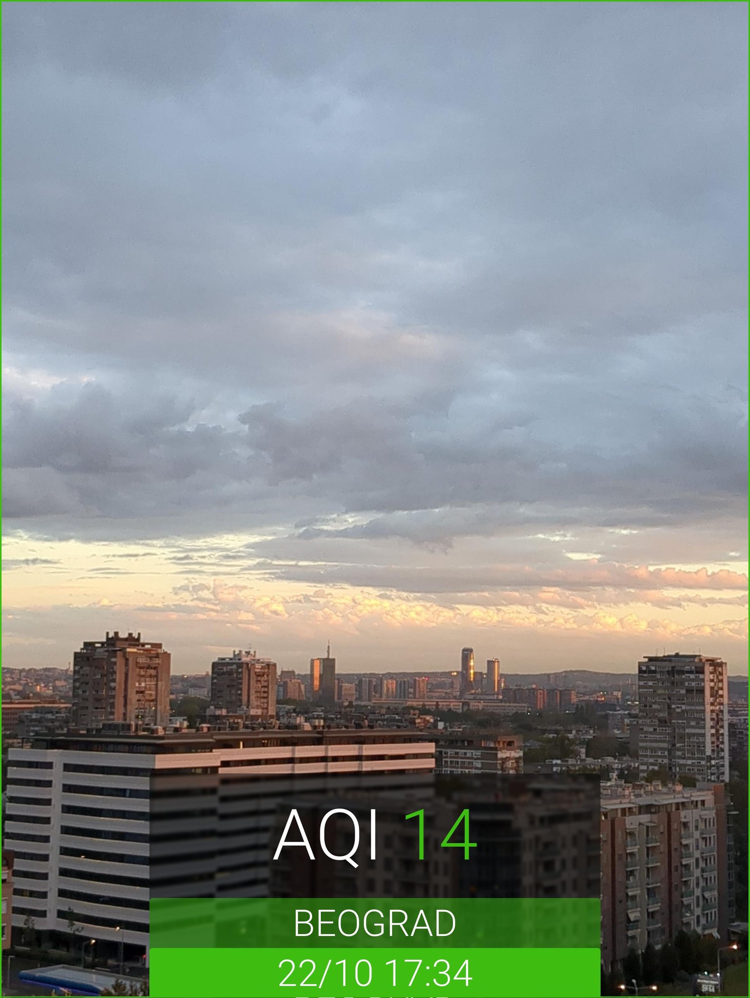 AQI Belgrade